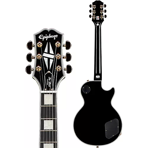 Epiphone Les Paul Custom Left-Handed Electric Guitar Alpine White