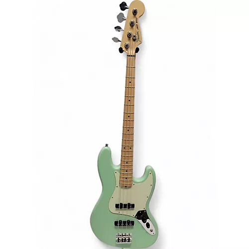 Used Fender American Performer Jazz Bass SATIN SURF GREEN Electric Bass Guitar SATIN SURF GREEN