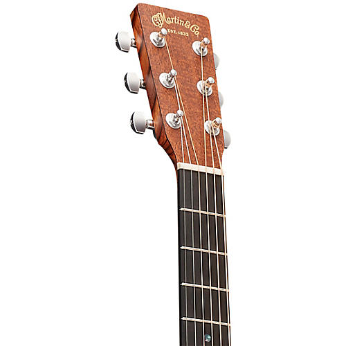 Martin DX1E X Series Left-Handed Dreadnought Acoustic-Electric Guitar Figured Mahogany