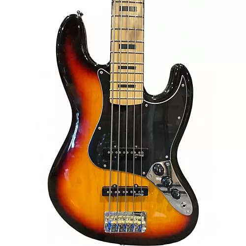 Used Vintage VJ75 Jazz Bass 3 Color Sunburst Electric Bass Guitar 3 Color Sunburst