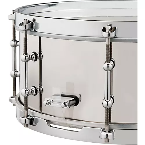 LP Stainless Steel Salsa Snare Drum 13 x 5.5 in. Stainless Steel