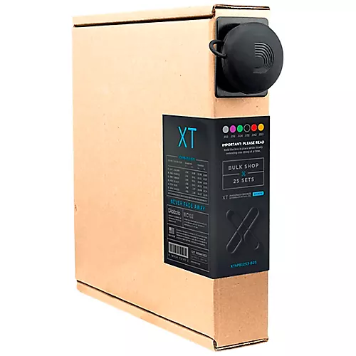 D'Addario XT Acoustic Phosphor Bronze, Light, 12-53, 25 Sets
