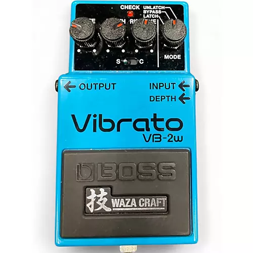 Used BOSS VB2W WAZA Effect Pedal