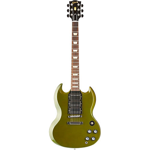 Gibson Custom SG Standard Fat Neck 3-Pickup Electric Guitar Double Gold