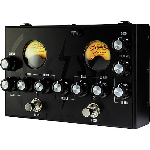 Ashdown Geezer Butler Signature Pedal of Doom EQ and Drive Effects Pedal Black