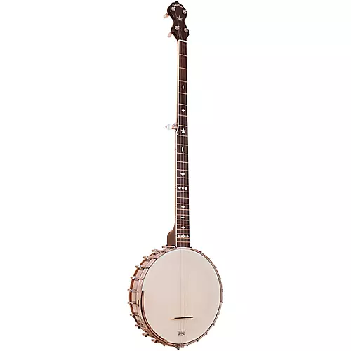 Gold Tone OT-800LN Left-Handed Old Time Long Neck Banjo with Case Vintage Brown