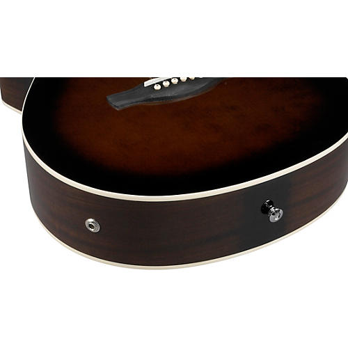 Ibanez AEG7L Left-Handed Acoustic-Electric Guitar Dark Violin Sunburst