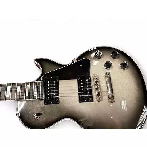 Used 2021 Gibson custom mod shop les paul silver burst Solid Body Electric Guitar silver burst