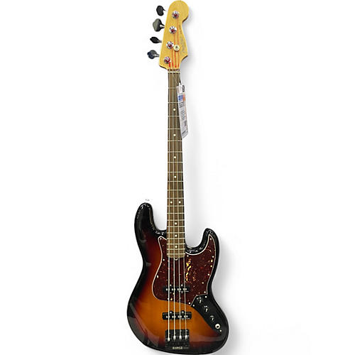 Used 2017 Fender American Professional II Jazz Bass 2 Color Sunburst Electric Bass Guitar 2 Color Sunburst
