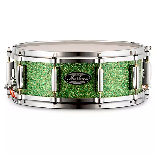Pearl Masters Maple Snare Drum 14 x 6.5 in. Matte Olive Burst