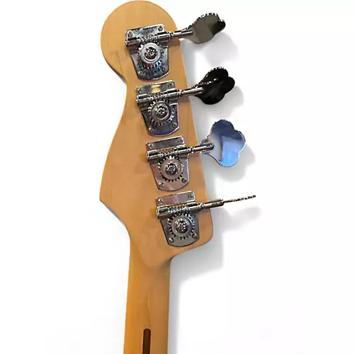 Used 2008 Fender Standard Fretless Jazz Bass Wine Red Electric Bass Guitar Wine Red