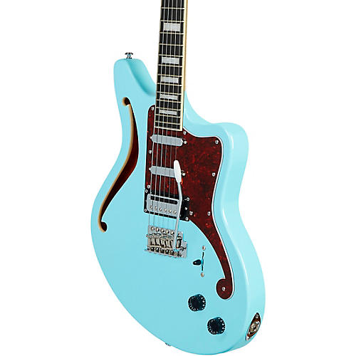 D'Angelico Premier Series Bedford SH Electric Guitar With Tremolo Sky Blue