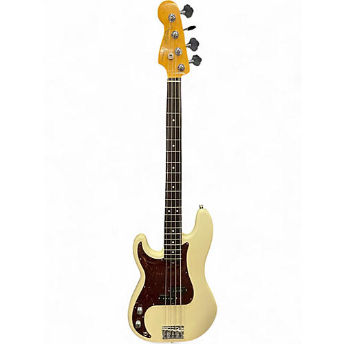 Used Fender American Professional II Precision Bass Left-Handed Olympic White Electric Bass Guitar Olympic White