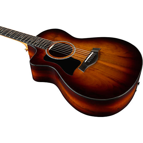 Taylor 222ce-K Deluxe Grand Concert Left-Handed Acoustic-Electric Guitar Shaded Edge Burst