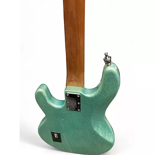 Used Sterling by Music Man Ray34 Seafoam Green SPARKLE Electric Bass Guitar Seafoam Green SPARKLE