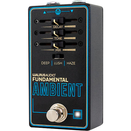 Walrus Audio Fundamental Series Ambient Reverb Effects Pedal Black