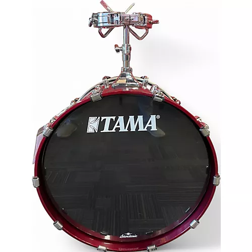 Used TAMA 4 Piece Starclassic Raspberry Molten Fade Drum Kit Raspberry Molten Fade