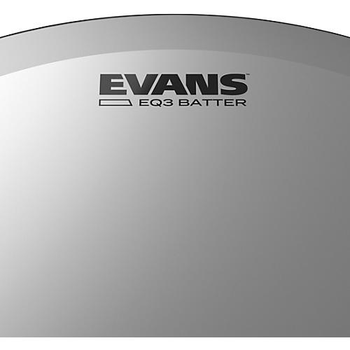 EVANS EQ3 Frosted Bass Drum Head 20 in.