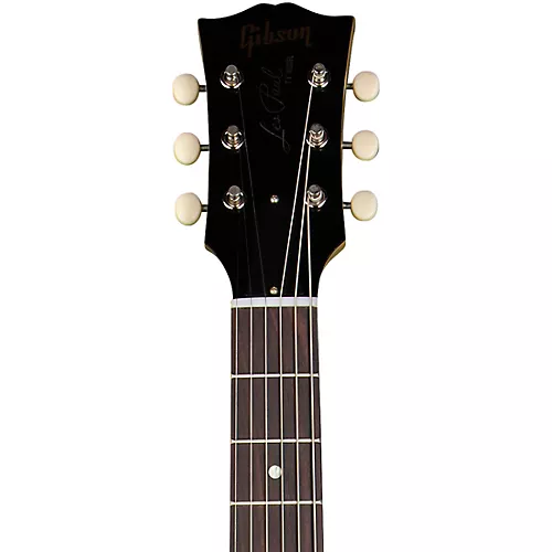 Gibson Custom 1958 Les Paul Junior DC Reissue VOS Left-Handed Electric Guitar TV Yellow