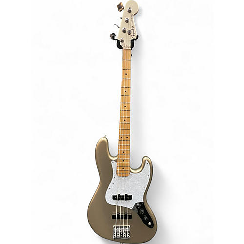 Used 2021 Fender 75TH ANNIVERSARY JAZZ BASS DIAMOND MIST Electric Bass Guitar DIAMOND MIST
