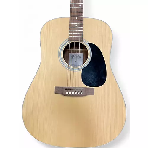 Used Martin D-1 Natural Acoustic Guitar Natural
