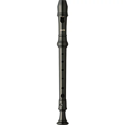 Aulos A303A 3-Piece Soprano Recorder with Baroque Fingering Dark Brown
