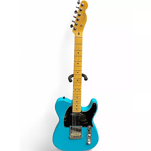 Used Fender American Professional II Telecaster Miami Blue Solid Body Electric Guitar Miami Blue