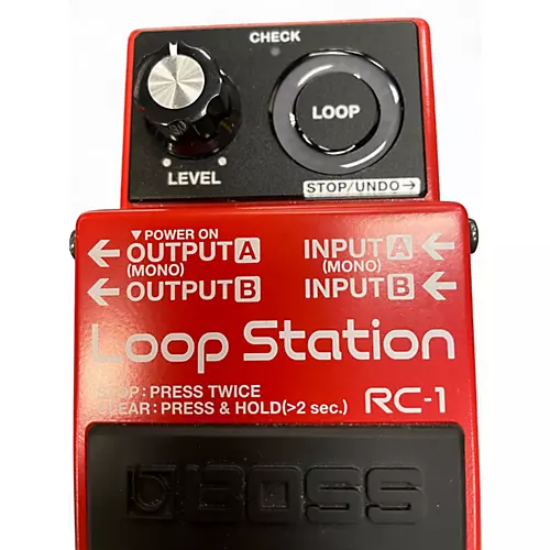 Used BOSS RC1 Loop Station Pedal