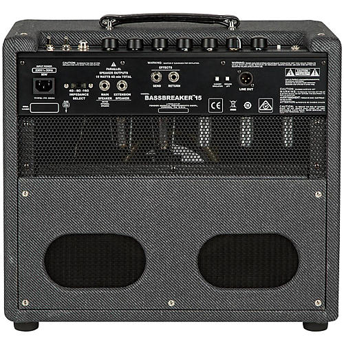 Fender Bassbreaker 15W 1x12 Tube Guitar Combo Amp