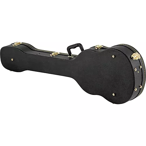 Musician's Gear Electric Bass Case Violin Shaped Black