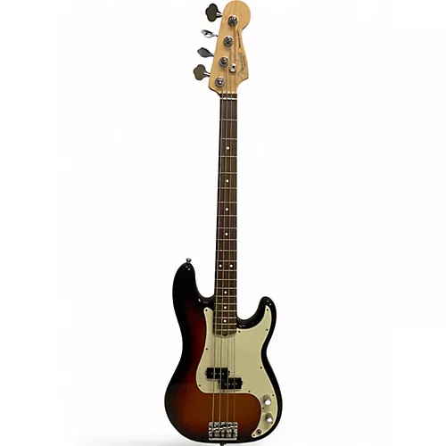 Used Fender American Professional Precision Bass 3 Color Sunburst Electric Bass Guitar 3 Color Sunburst