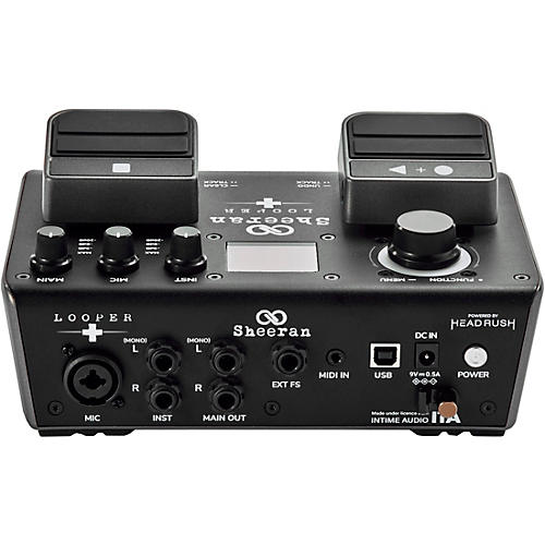 Sheeran Looper Looper + Dual-Track Looper Pedal Black