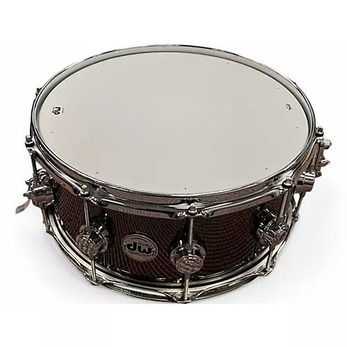 Used DW 14X6.5 Collector's Series Snare Black Nickel Drum Black Nickel 213