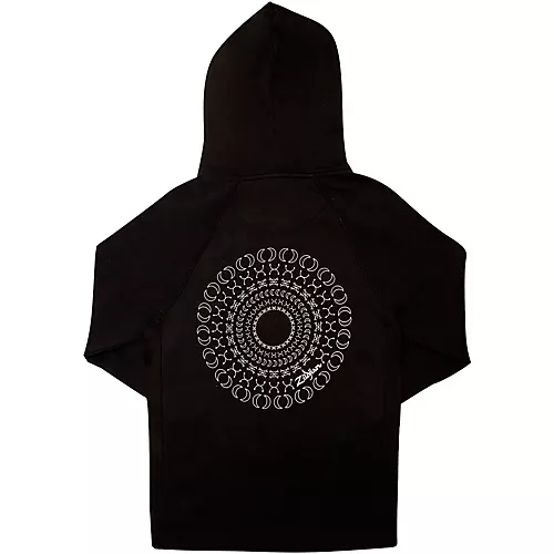 Zildjian Limited Edition 400th Anniversary Zip Up Hoodie X Large Black