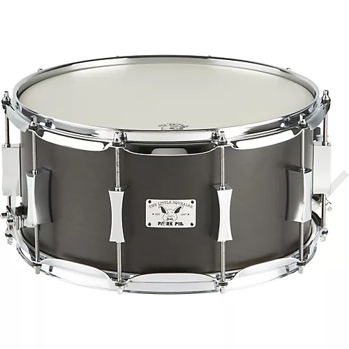Pork Pie Little Squealer Birch/Mahogany Snare Drum 14 x 7 in. Black Satin