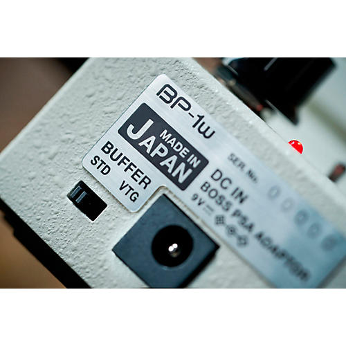 BOSS BP-1W Waza Craft Booster/Preamp Effects Pedal White