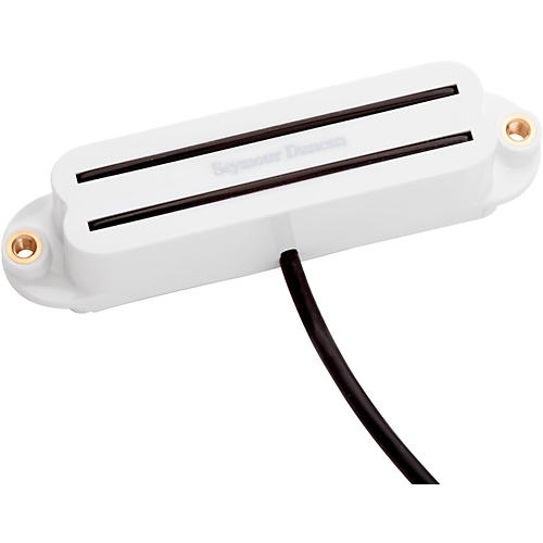 Seymour Duncan SHR-1 Hot Rails Strat Single-Coil-Sized Humbucker Pickup Parchment Bridge