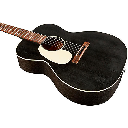 Martin 000-17 Left-Handed Auditorium Spruce-Mahogany Acoustic-Electric Guitar Black Smoke