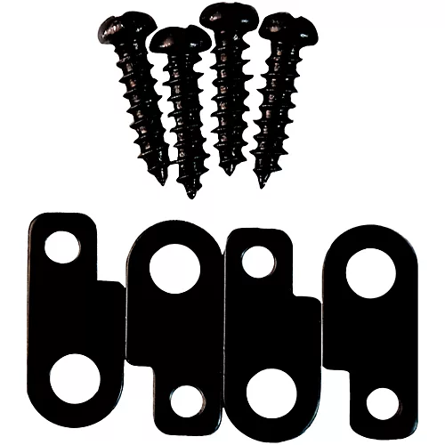 Nobels MOUNTY-P Set of 4 Mounting Plates & Screws For Effect Pedals