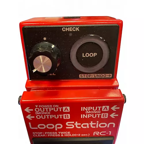Used BOSS RC1 Loop Station Pedal
