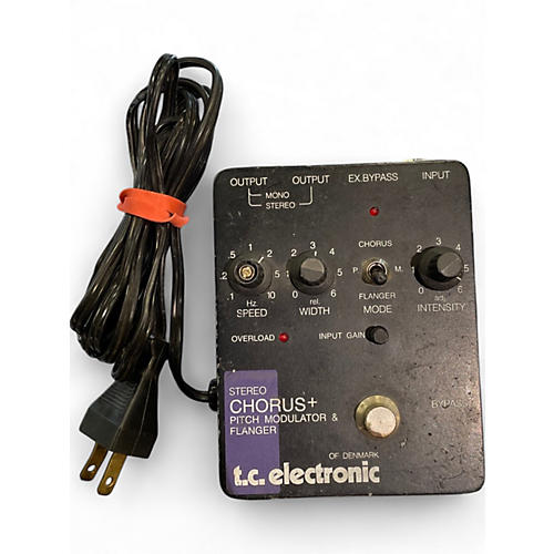 Used TC Electronic SCF Stereo Chorus + Pitch Modulator & Flanger Effect Pedal