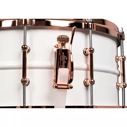 Ludwig Polar-Phonic Brass Snare Drum With Copper Hardware 14 x 6.5 in.