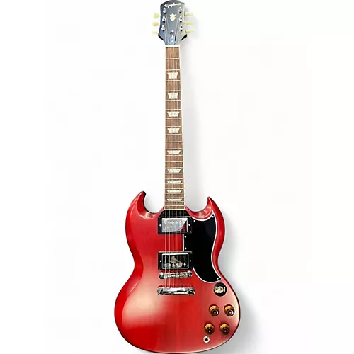 Used Epiphone 1961 Les Paul SG Standard Cherry Solid Body Electric Guitar Cherry