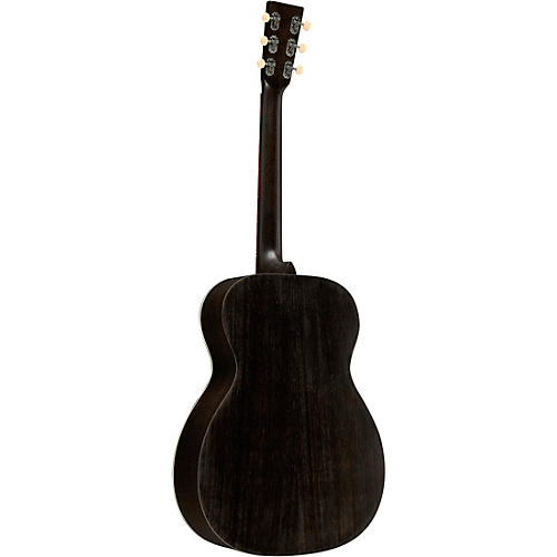 Martin 000-17 Left-Handed Auditorium Spruce-Mahogany Acoustic-Electric Guitar Black Smoke