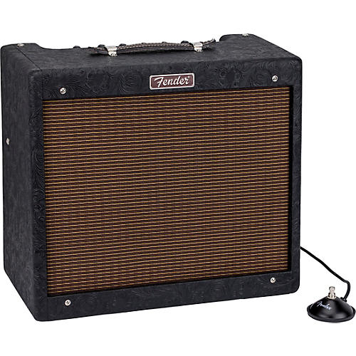 Fender Blues Junior IV 30th Anniversary 15W 1x12 Tube Guitar Combo Amp Black Western
