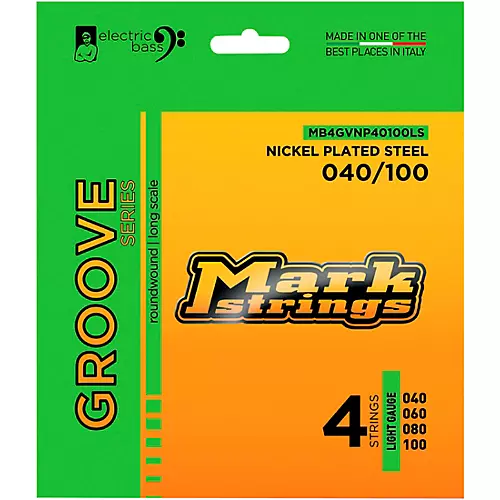 Markbass Groove Series Electric Bass Nickel Plated Steel Strings (35 - 100) Extra Light