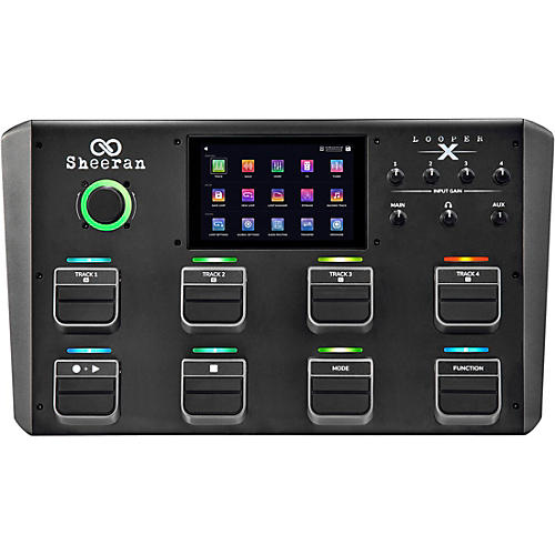 Sheeran Looper Looper X Multi-Track Looper Workstation Black