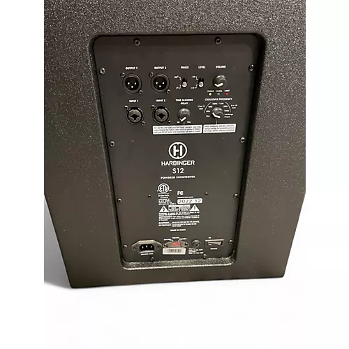 Used Harbinger S12 Powered Subwoofer
