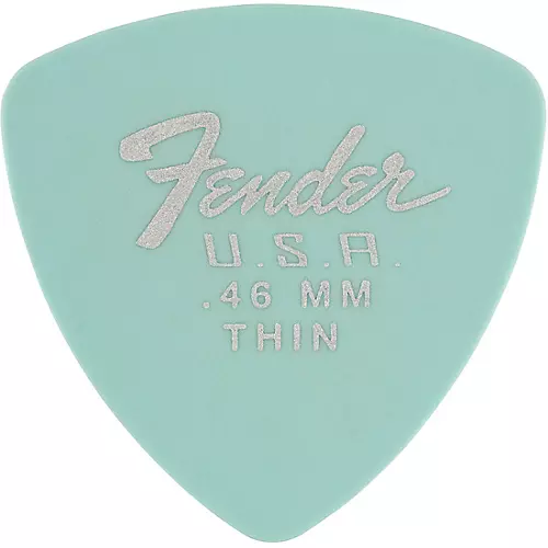Fender 346 Dura-Tone Delrin Pick (12-Pack), Daphne Blue .46 mm 12 Pack