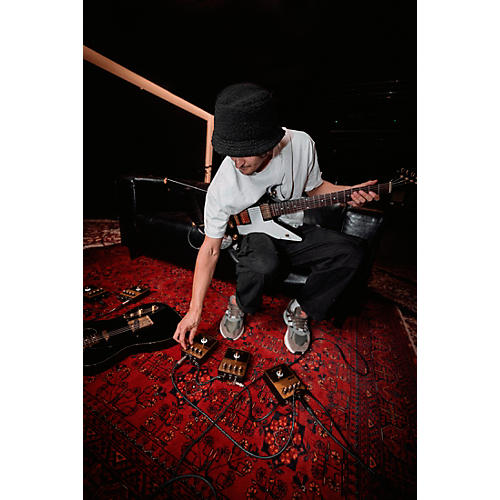 Marshall JCM800 Gain and Distortion Effects Pedal Black and Gold